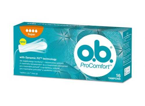 o.b. ProComfort Super tampony 16 ks o.b.