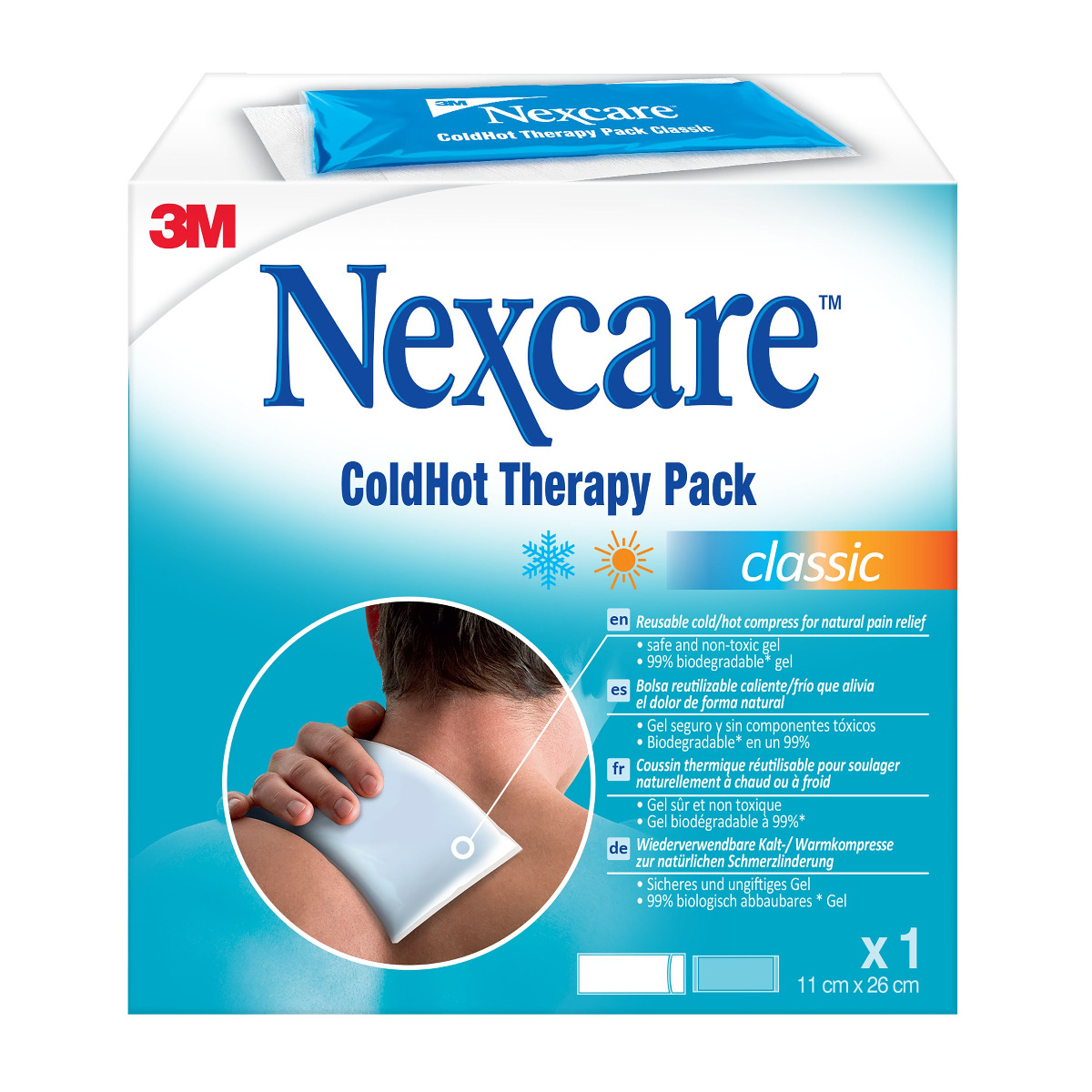 3M Nexcare ColdHot Therapy Pack Classic 11x26 cm gelový obklad 1 ks 3M