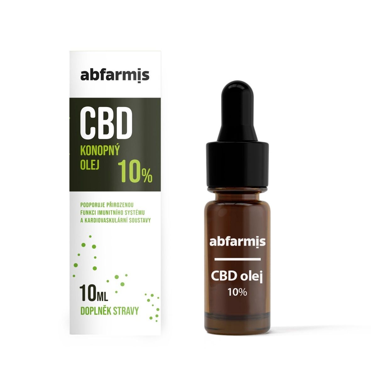 Abfarmis CBD olej 10% 10 ml Abfarmis