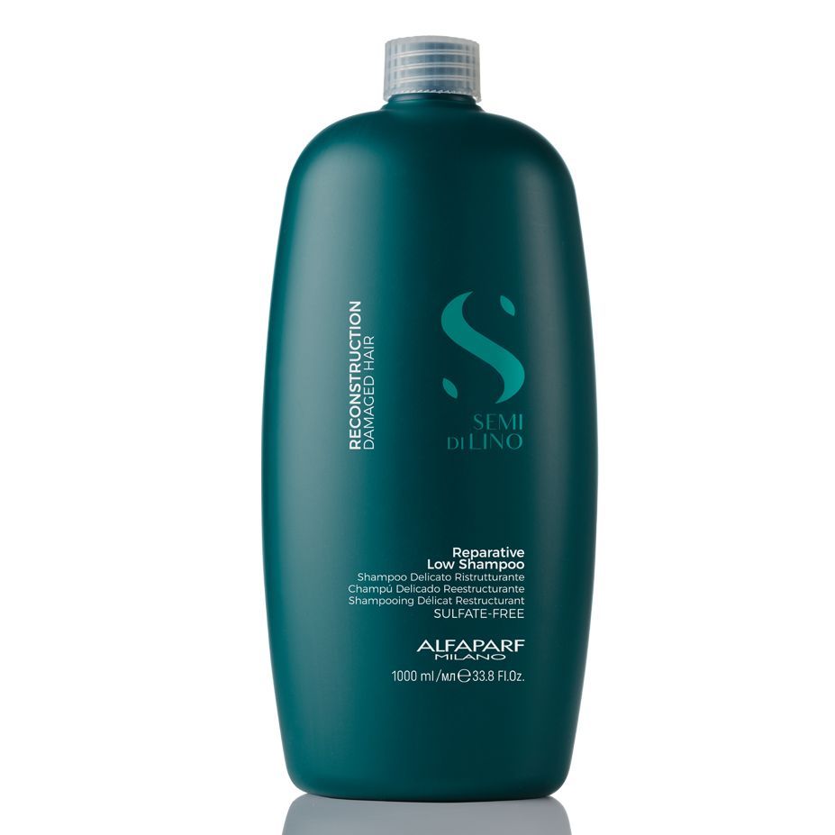 Alfaparf Milano Reparative Low Shampoo rekonstrukční šampon pro poškozené vlasy 1000 ml Alfaparf Milano
