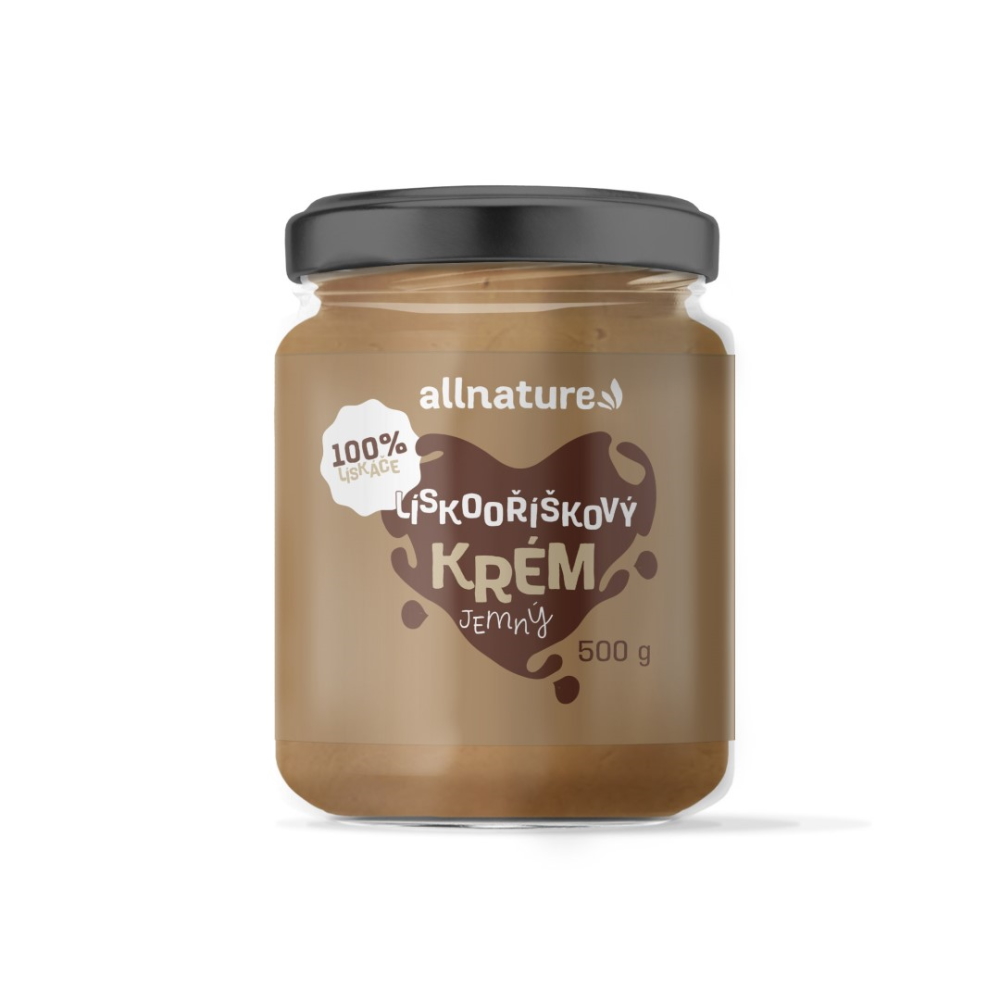 Allnature Lískooříškový krém 500 g Allnature