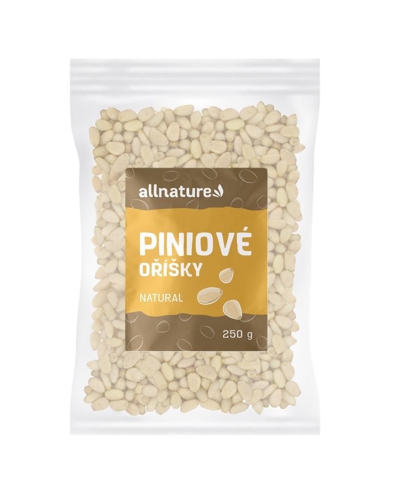 Allnature Piniové oříšky 250 g Allnature