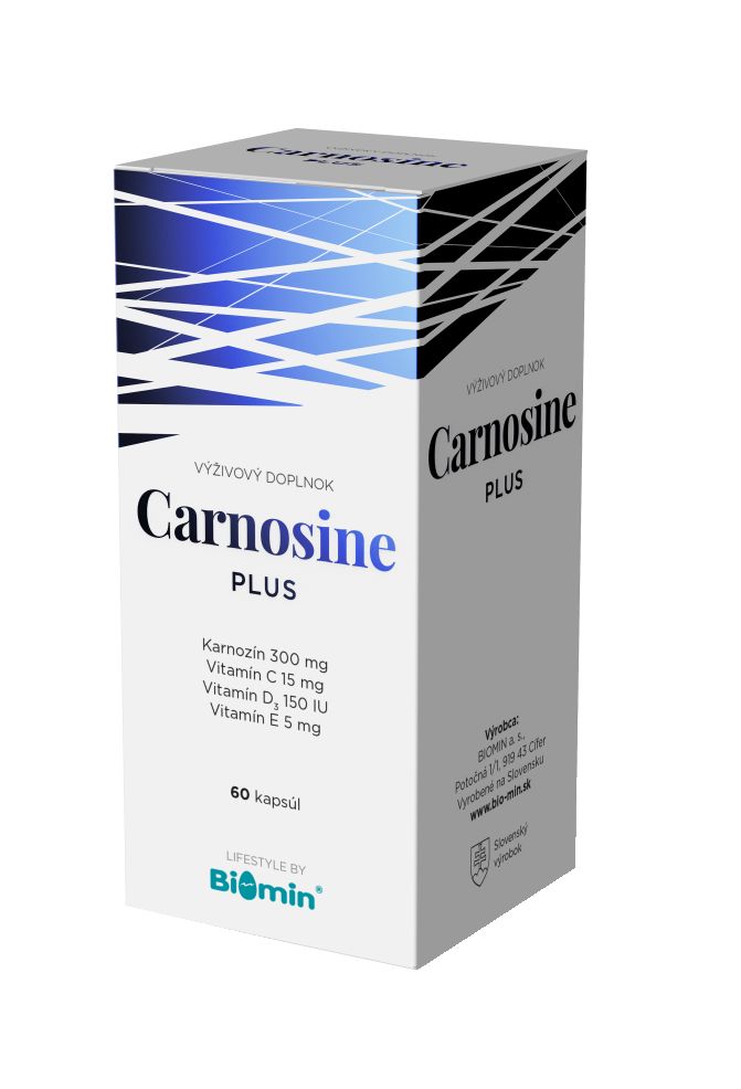 Biomin Carnosine PLUS 60 kapslí Biomin