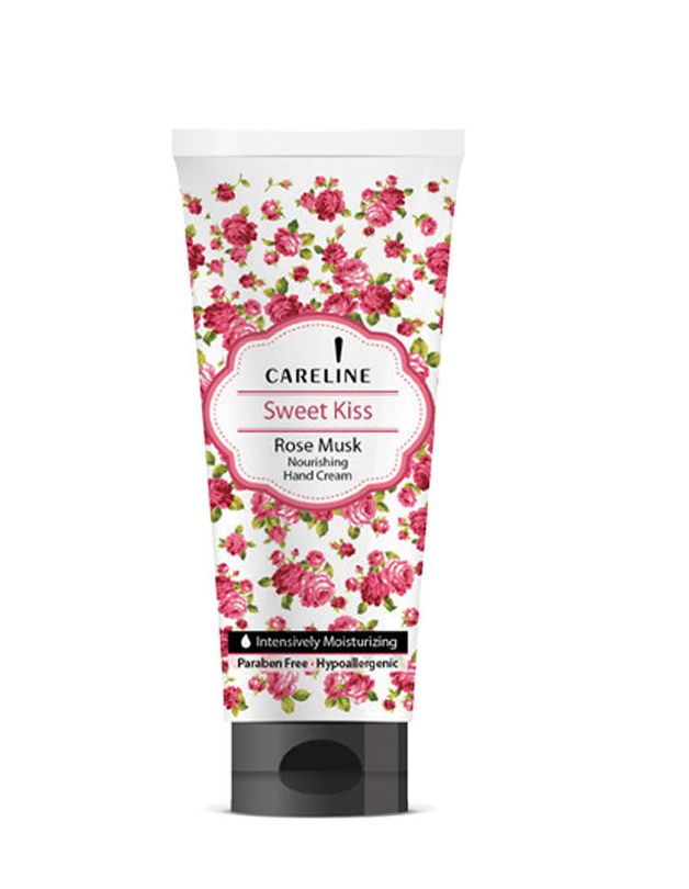 Careline Krém na ruce Sladký polibek 100 ml Careline