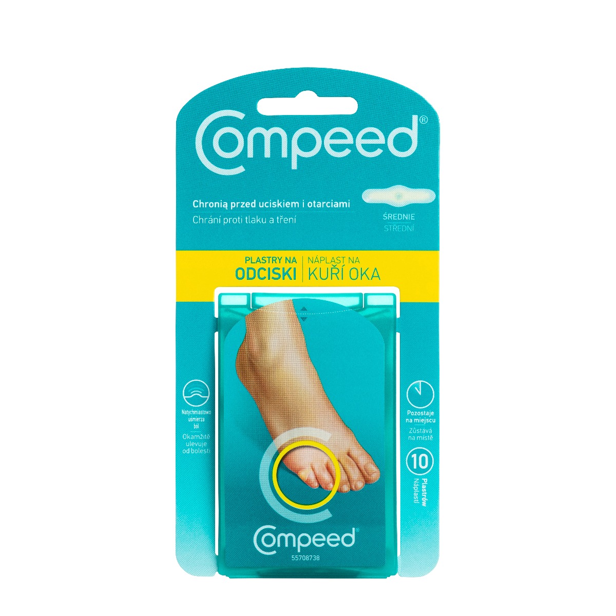 Compeed Náplast na kuří oka 10 ks Compeed