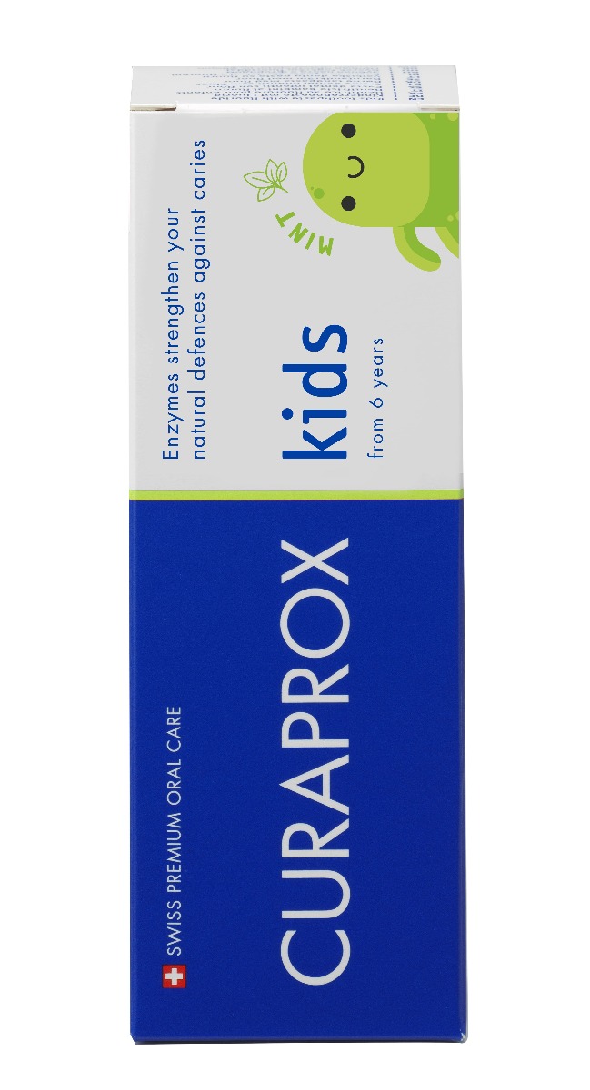 Curaprox Kids zubní pasta od 6 let máta 60 ml Curaprox
