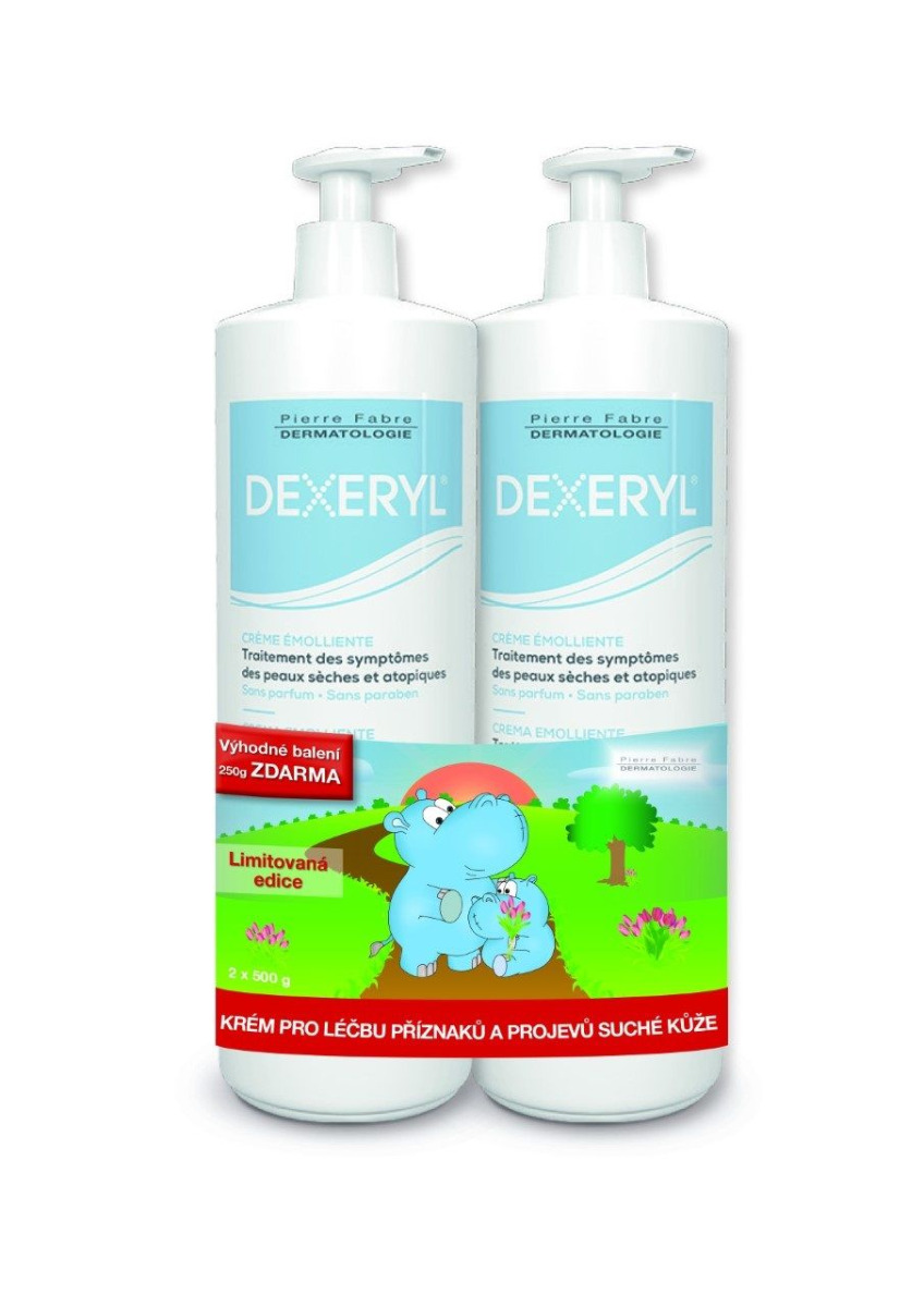 Dexeryl Krém DUO 2x500 g Dexeryl