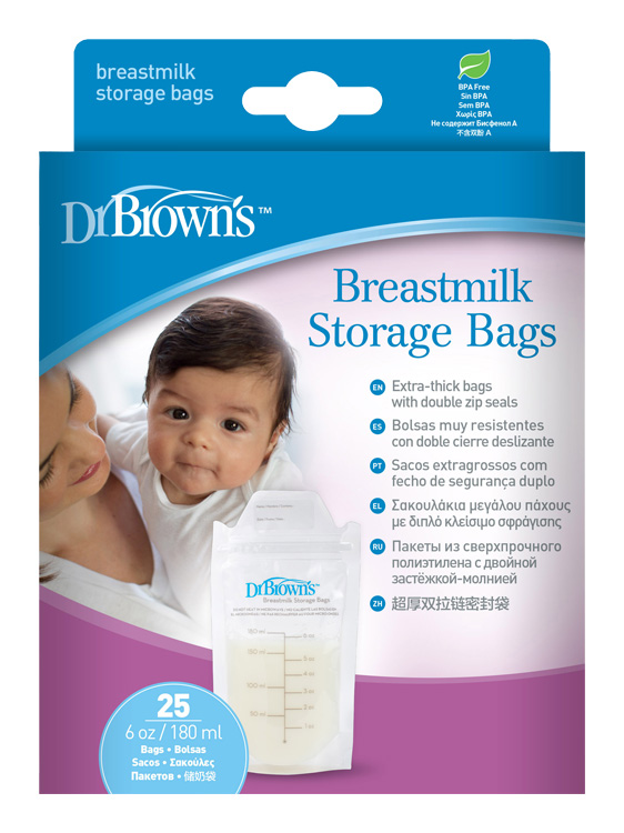 Dr.Browns Sáčky pro skladování mateřského mléka 25 ks Dr.Browns