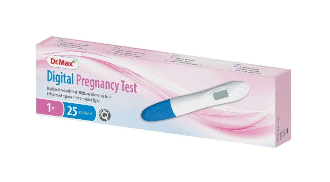 Dr.Max Digital Pregnancy Test těhotenský test 1 ks Dr.Max