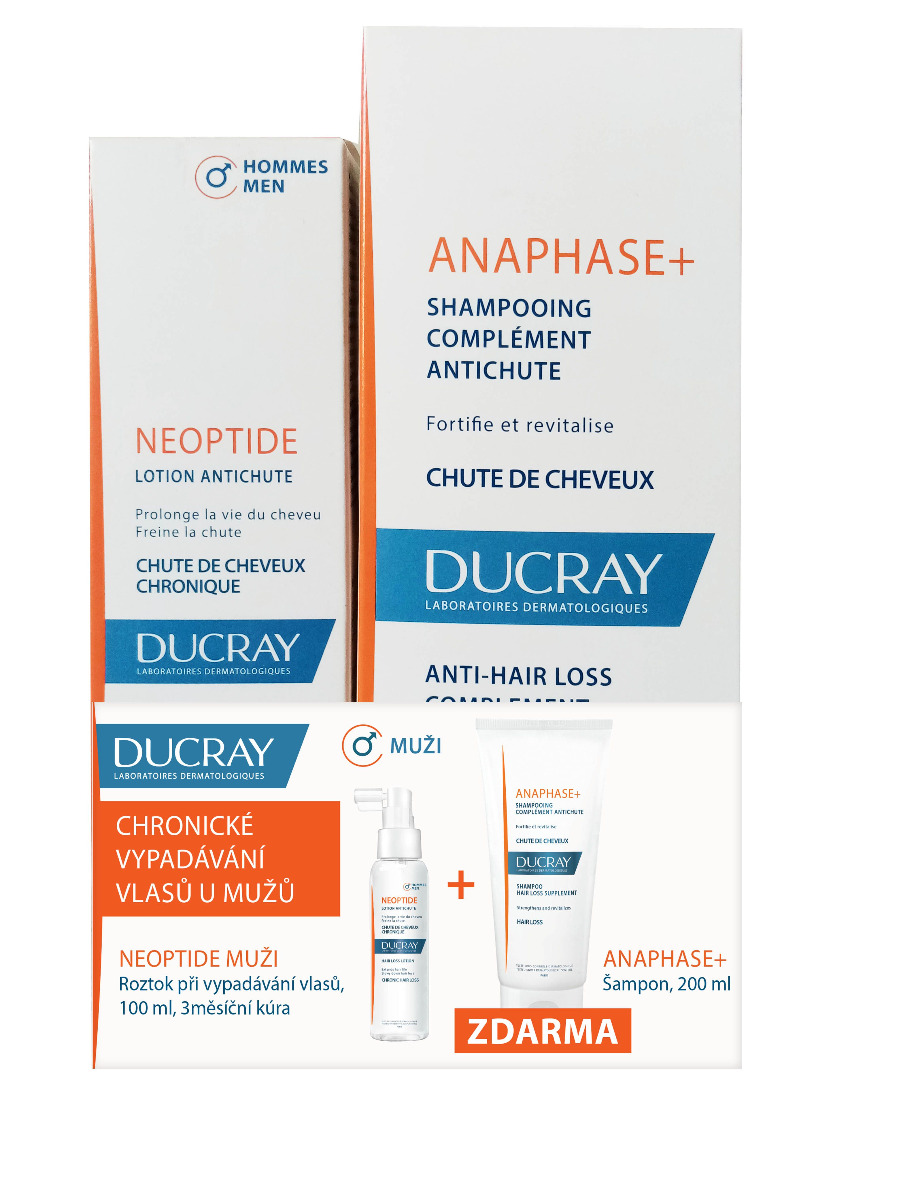 Ducray Neoptide MUŽI 100 ml + Anaphase šampon 200 ml Ducray