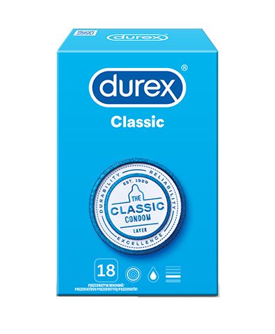 Durex Classic kondomy 18 ks Durex