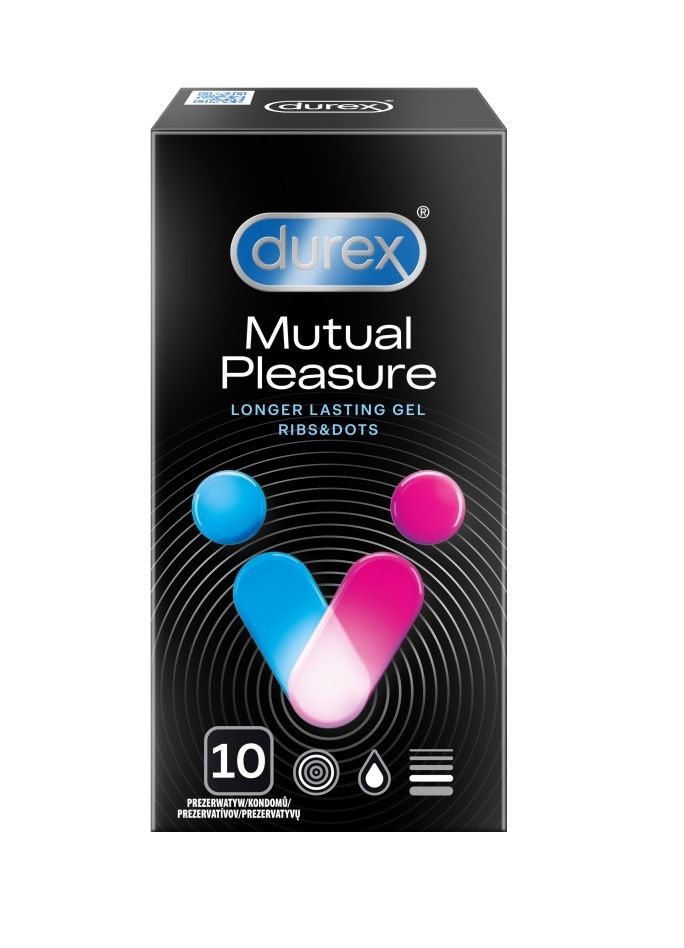 Durex Mutual Pleasure kondomy 10 ks Durex