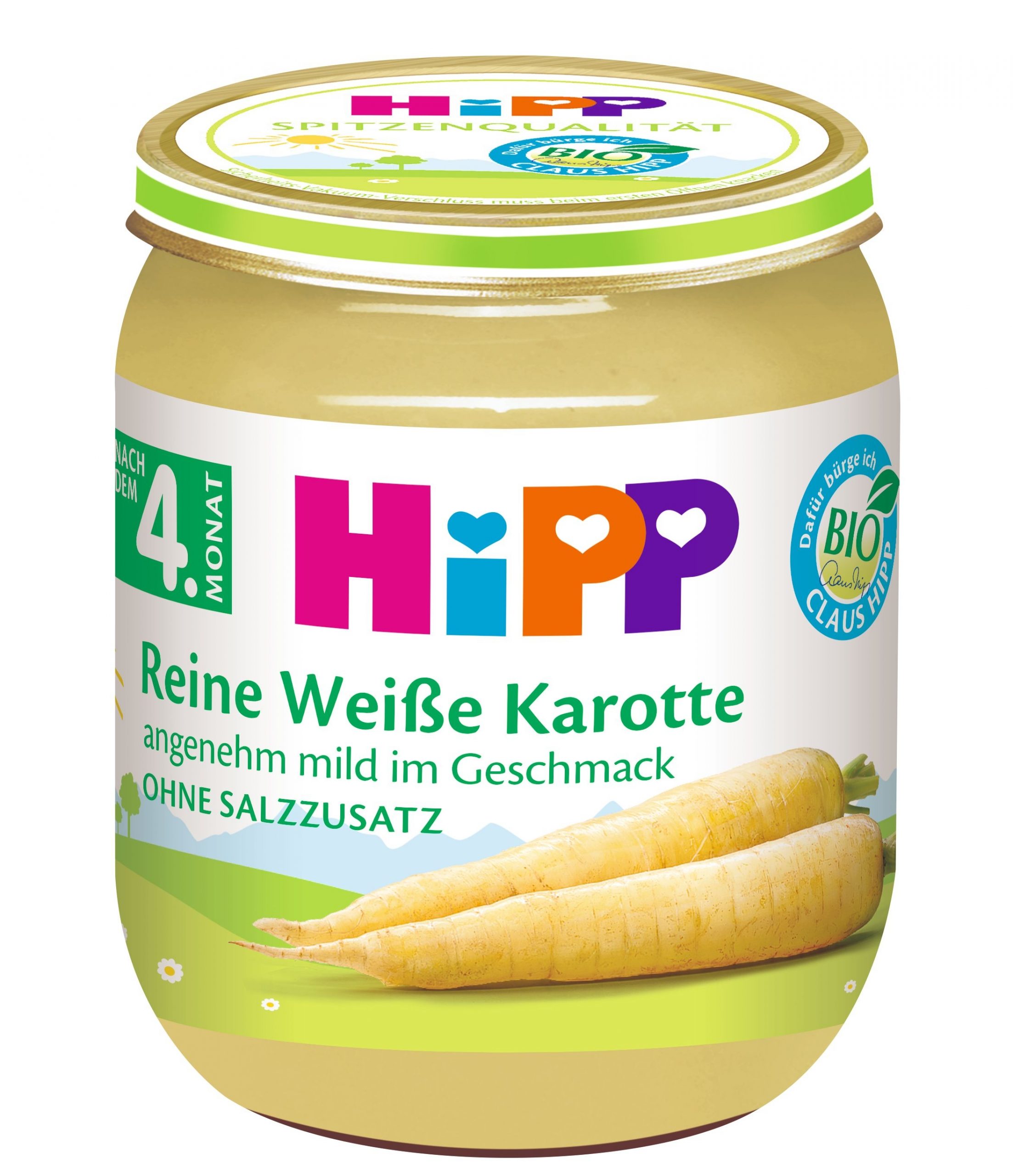 HiPP ZELENINA BIO Bílá mrkev 125g Hipp