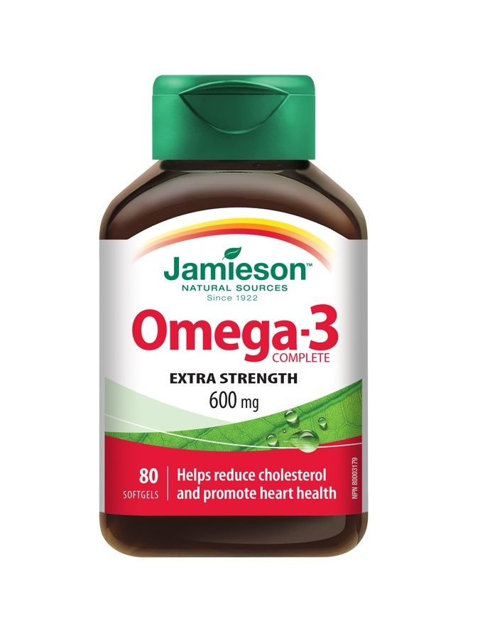 Jamieson Omega-3 Complete 80 kapslí Jamieson