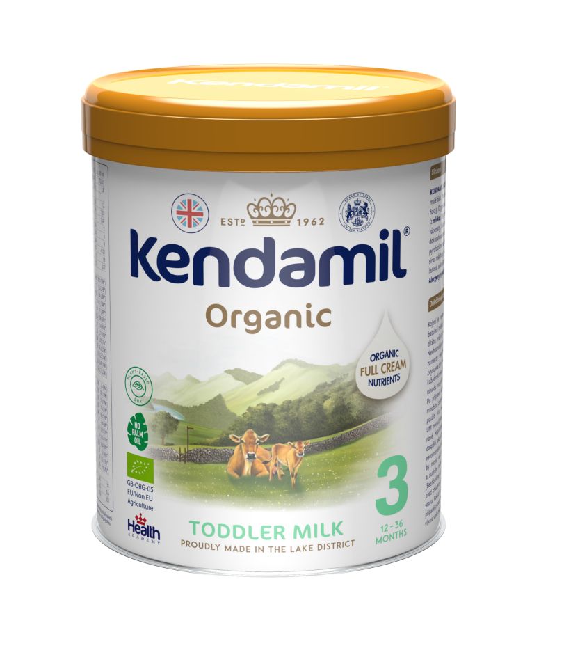 Kendamil 3 BIO Nature Batolecí mléko DHA+ 800 g Kendamil