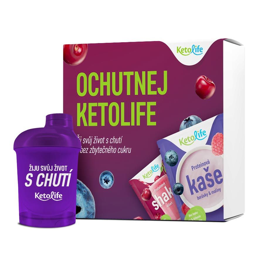 KetoLife Low Carb Ochutnávkový balíček 12 ks KetoLife