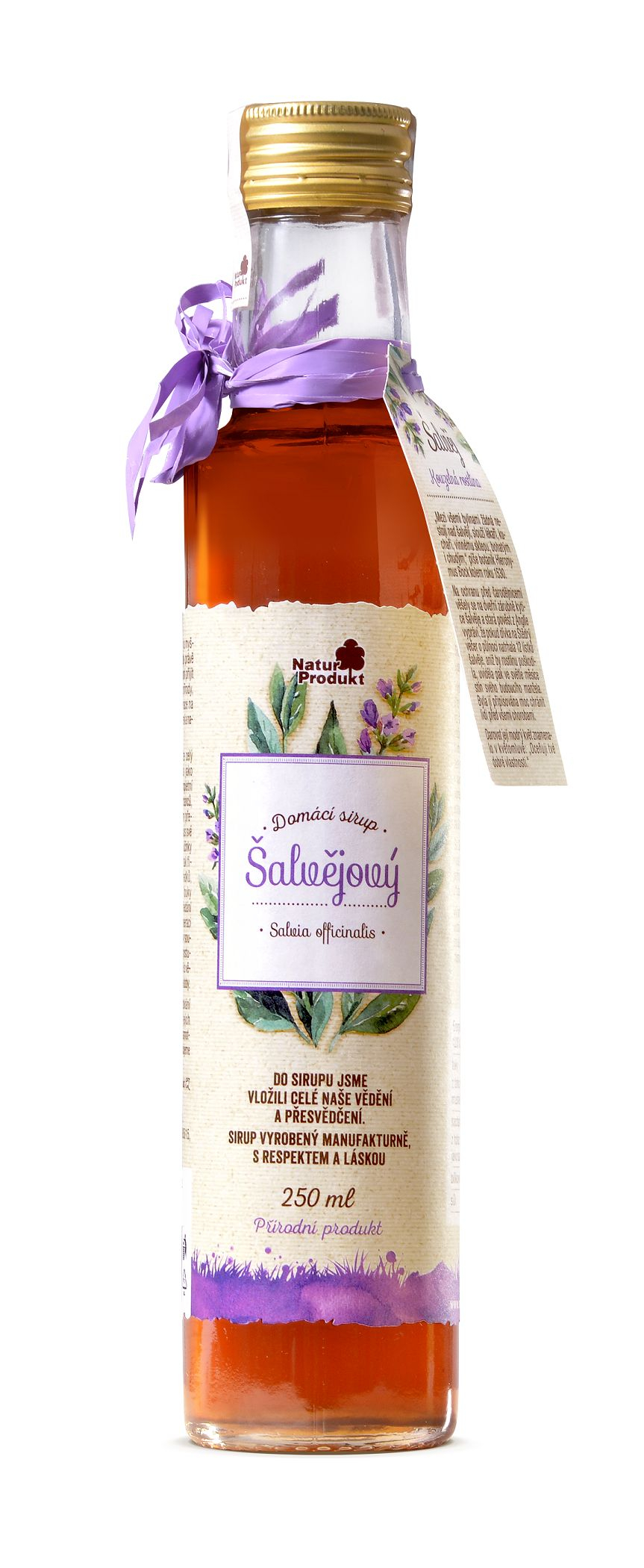 Naturprodukt Sirup šalvějový 250 ml Naturprodukt