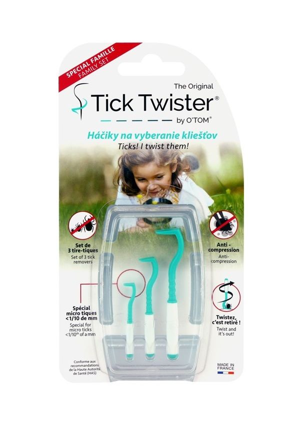 O TOM Tick Twister háčky na odstranění klíšťat 3 ks O TOM
