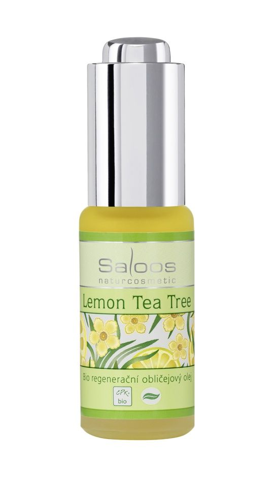 Saloos Bio Regenerační obličejový olej Lemon Tea Tree 20 ml Saloos