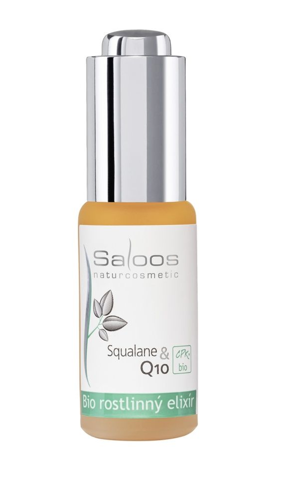 Saloos Bio Rostlinný elixír Squalane & Q10 20 ml Saloos