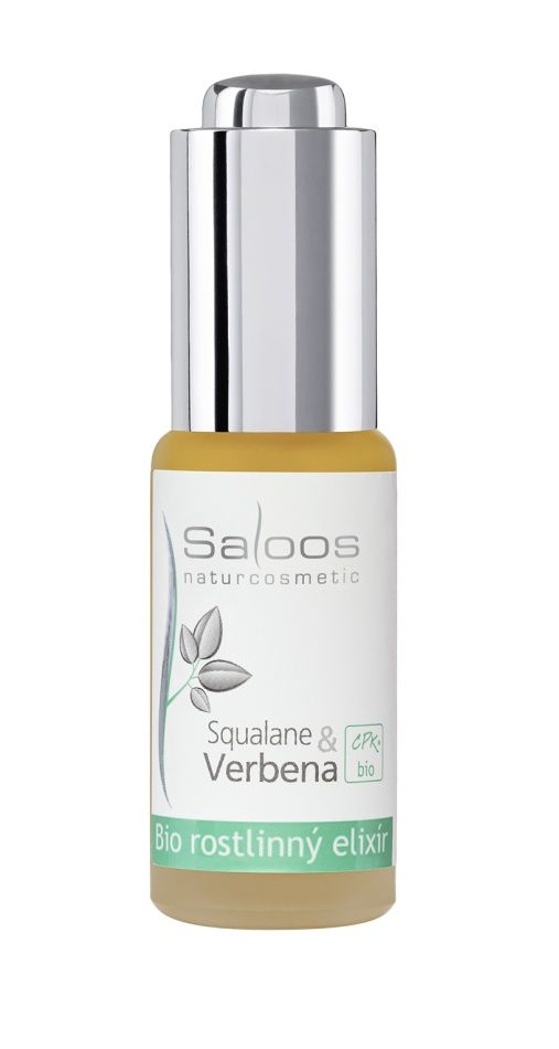 Saloos Bio Rostlinný elixír Squalane & Verbena 20 ml Saloos