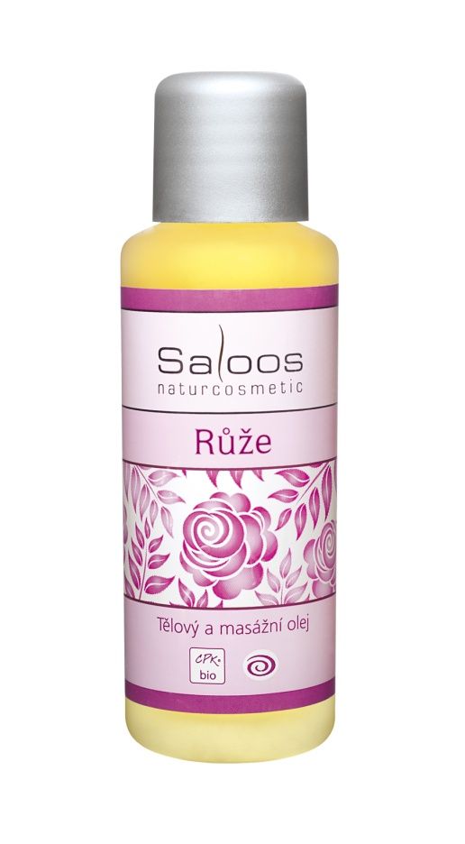 Saloos Tělový a masážní olej Růže 50 ml Saloos