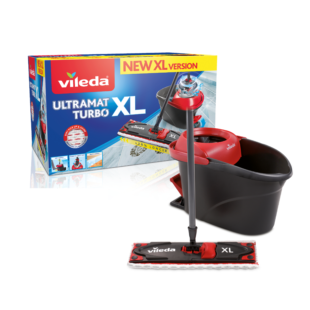 Vileda Ultramat TURBO XL set mop + kyblík Vileda