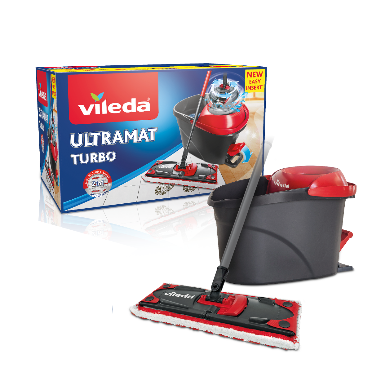 Vileda Ultramat TURBO set mop + kyblík Vileda