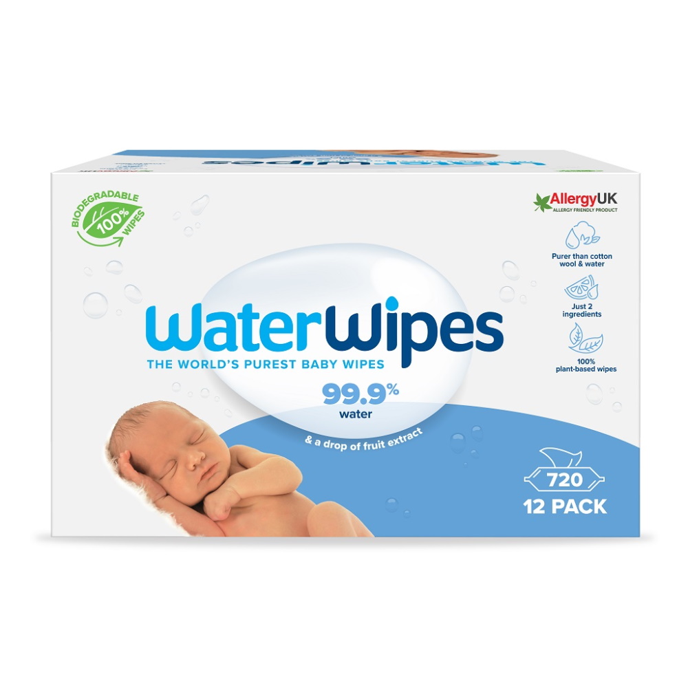 Water Wipes 100% BIO odbouratelné ubrousky 12x 60 ks Water Wipes