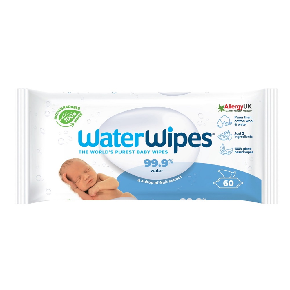 Water Wipes 100% BIO odbouratelné ubrousky 60 ks Water Wipes