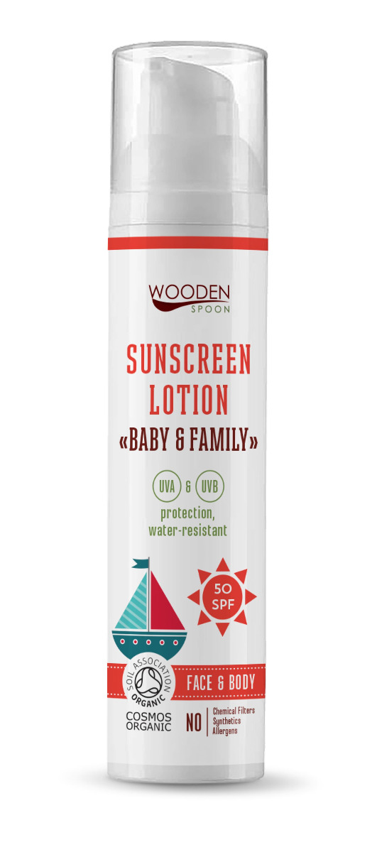 WoodenSpoon Opalovací tělové mléko SPF50 100 ml WoodenSpoon