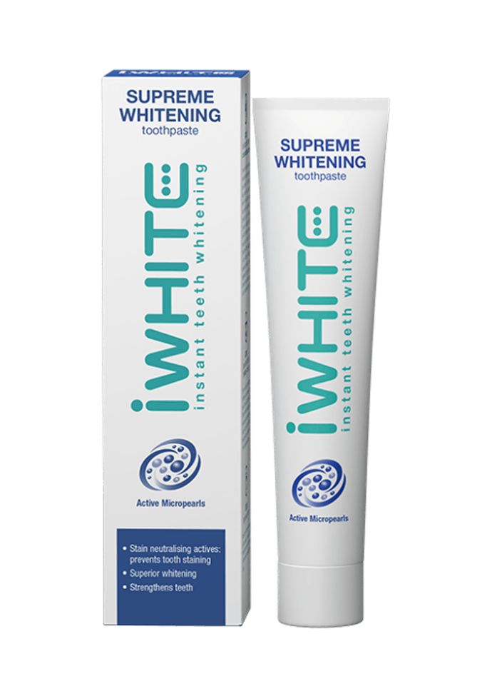 iWhite Supreme bělicí zubní pasta 75 ml iWhite