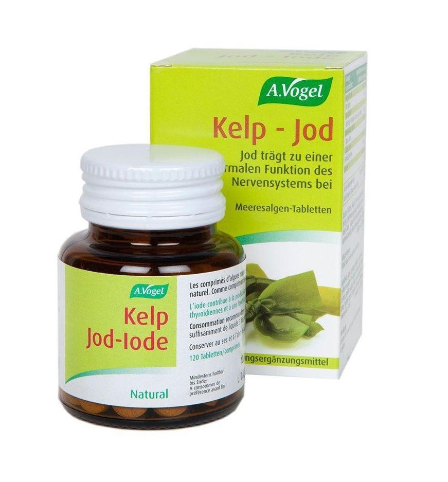 A.Vogel Jod z mořského kelpu 250 mg 120 tablet A.Vogel