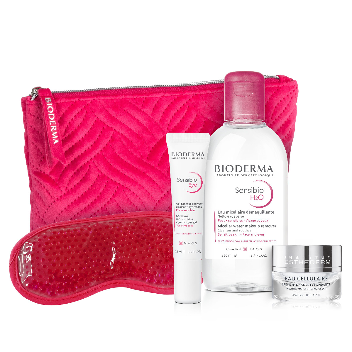 BIODERMA Sensibio + Institut Esthederm Eau Cellulaire dárkový balíček BIODERMA