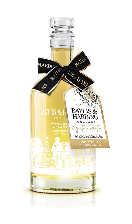 Baylis & Harding Pěna do koupele ve svítící karafě Sweet Mandarin & Grapefruit 500 ml Baylis & Harding