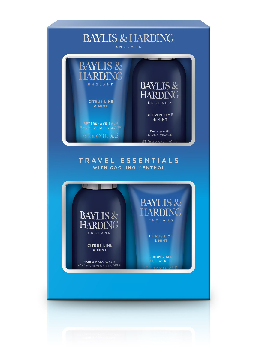 Baylis & Harding Sada péče o tělo pro muže Men's Citrus Lime & Mint 4 ks Baylis & Harding