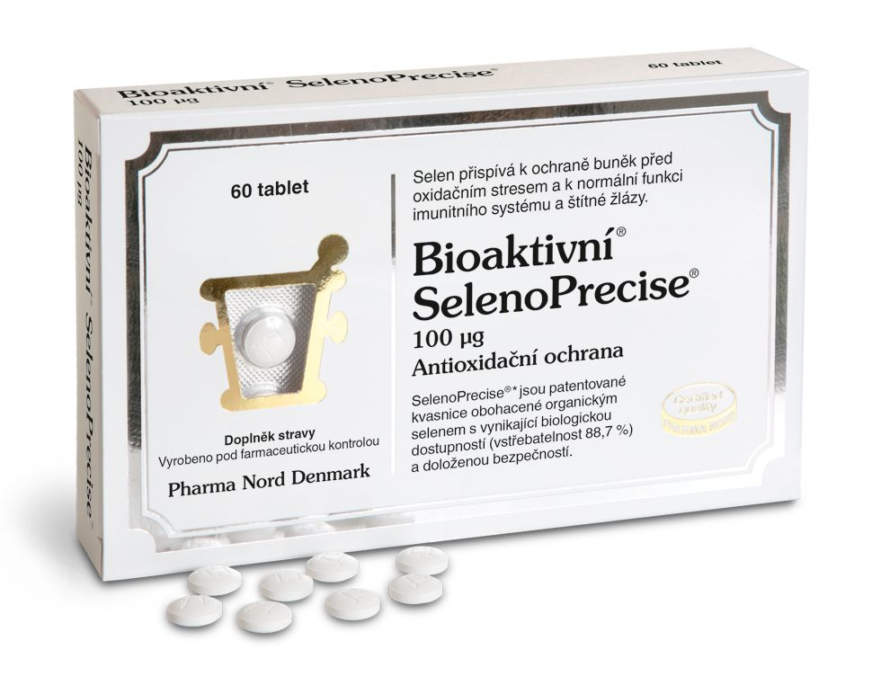 Bioaktivní SelenoPrecise 100 mcg 60 tablet Bioaktivní