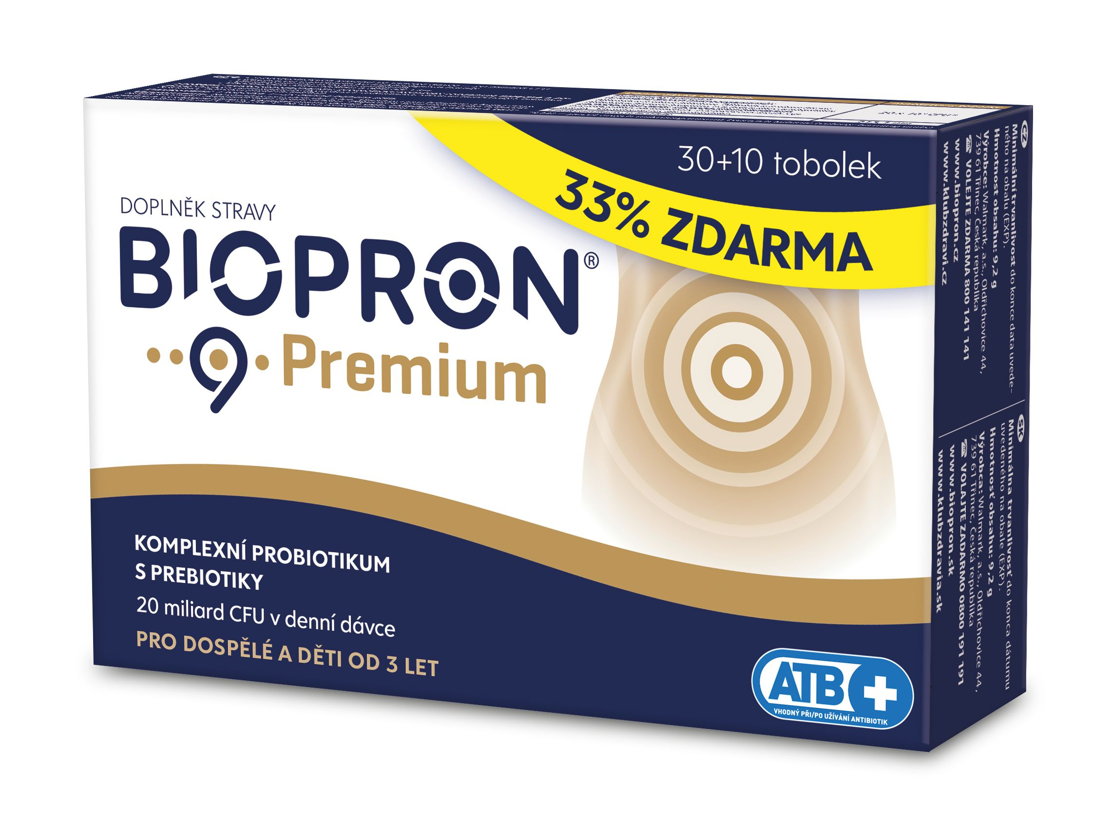 Biopron 9 Premium 30+10 tobolek Biopron