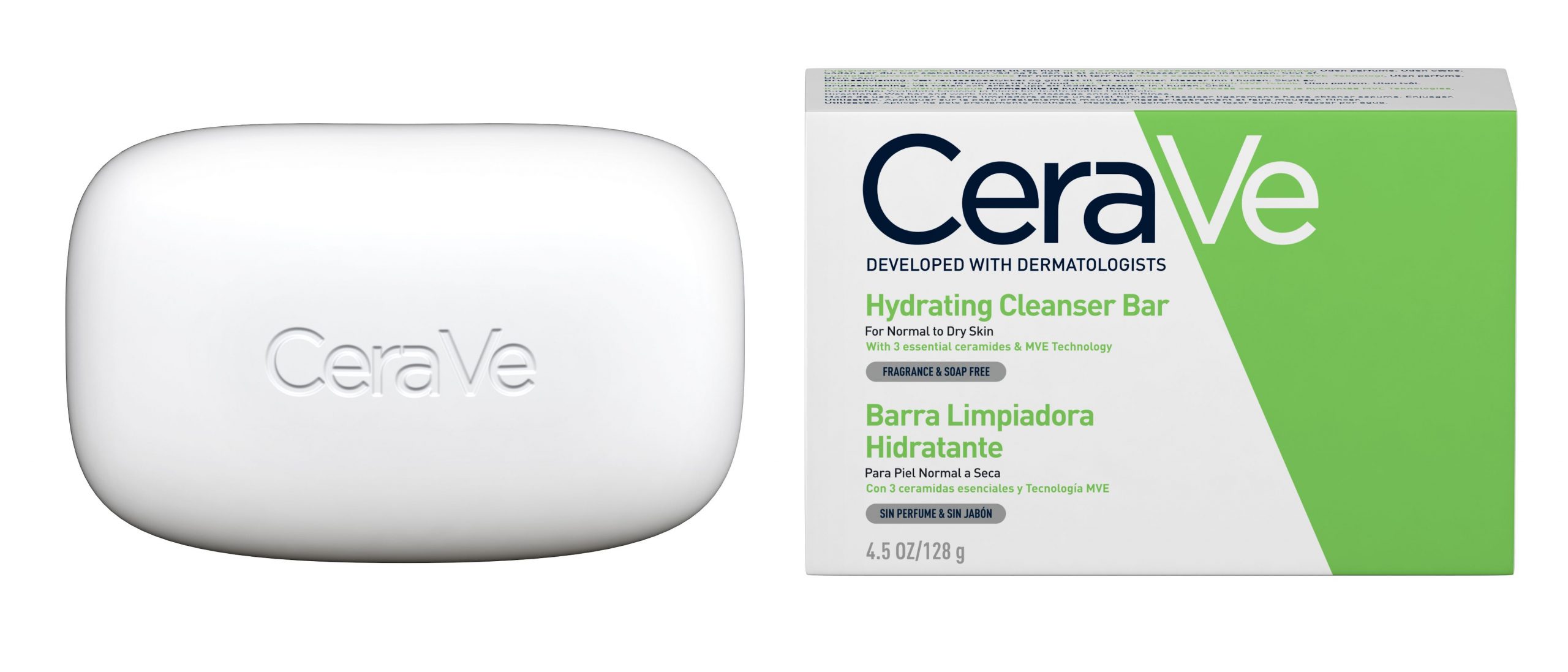 CeraVe Hydratační čisticí mýdlo v kostce 128 g CeraVe
