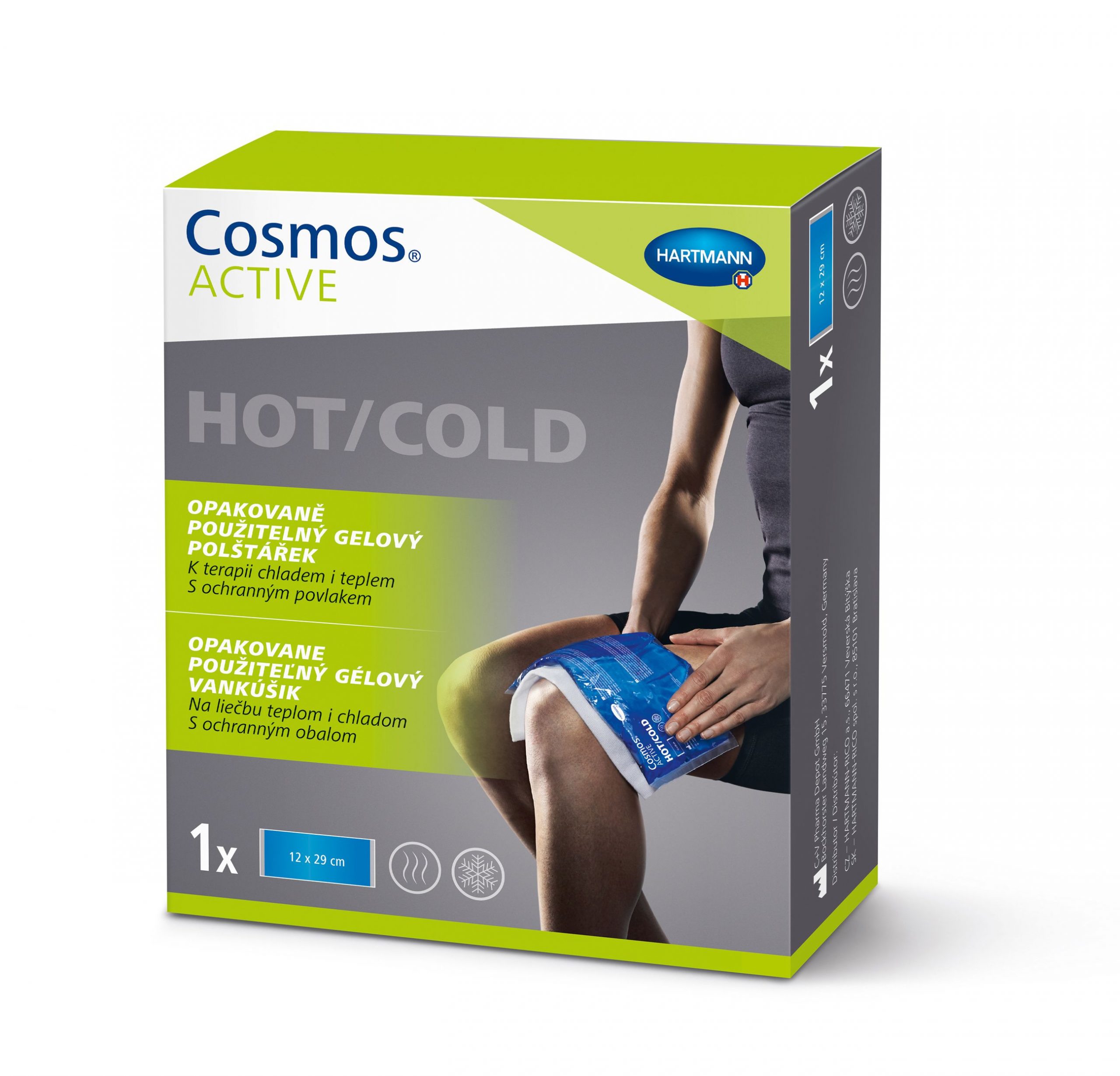 Cosmos Active Hot/Cold 12 x 29 cm gelový pošltářek 1 ks Cosmos