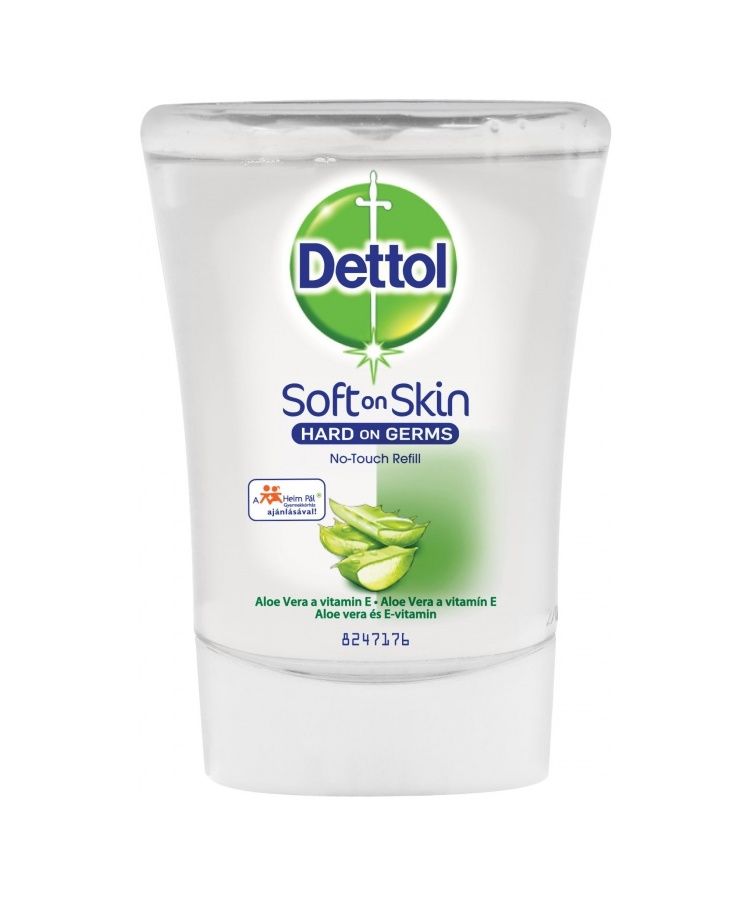 Dettol Náplň do bezdotykového dávkovače Aloe Vera a vitamin E 250 ml Dettol