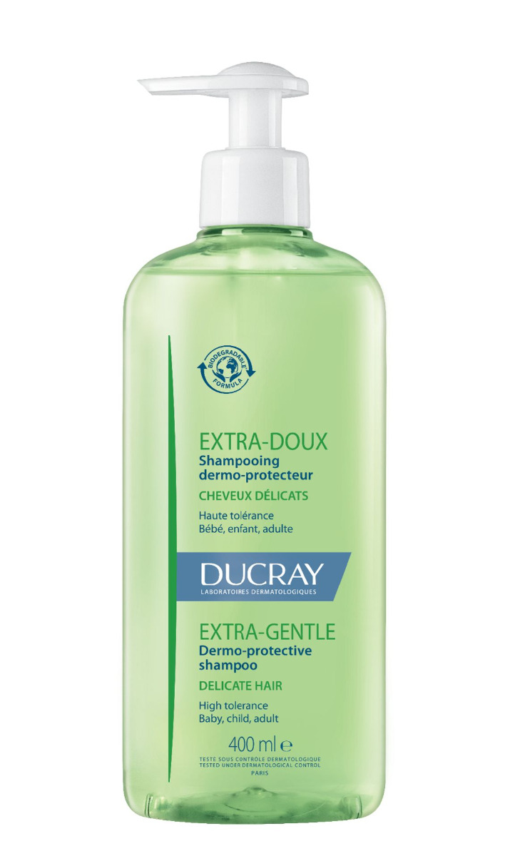 Ducray Extra-doux Velmi jemný ochranný šampon pro časté mytí 400 ml Ducray