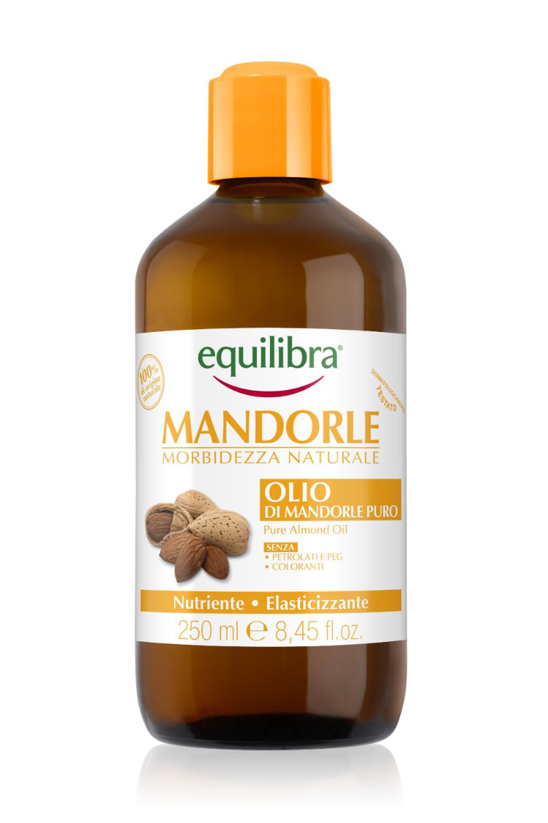 Equilibra Pure Almond Oil čistý olej ze sladkých mandlí 250 ml Equilibra