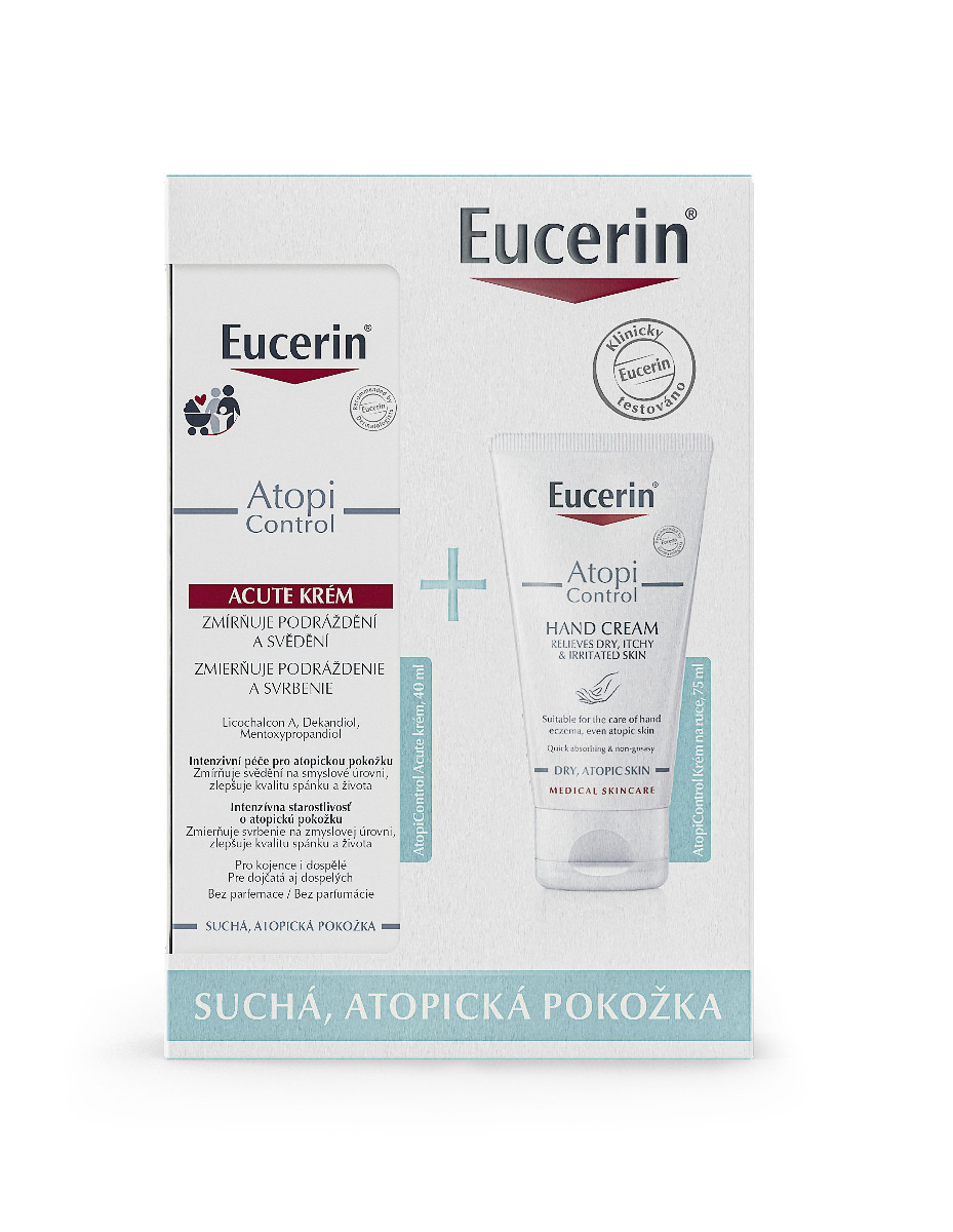 Eucerin Atopicontrol dárkový set 2021 Eucerin