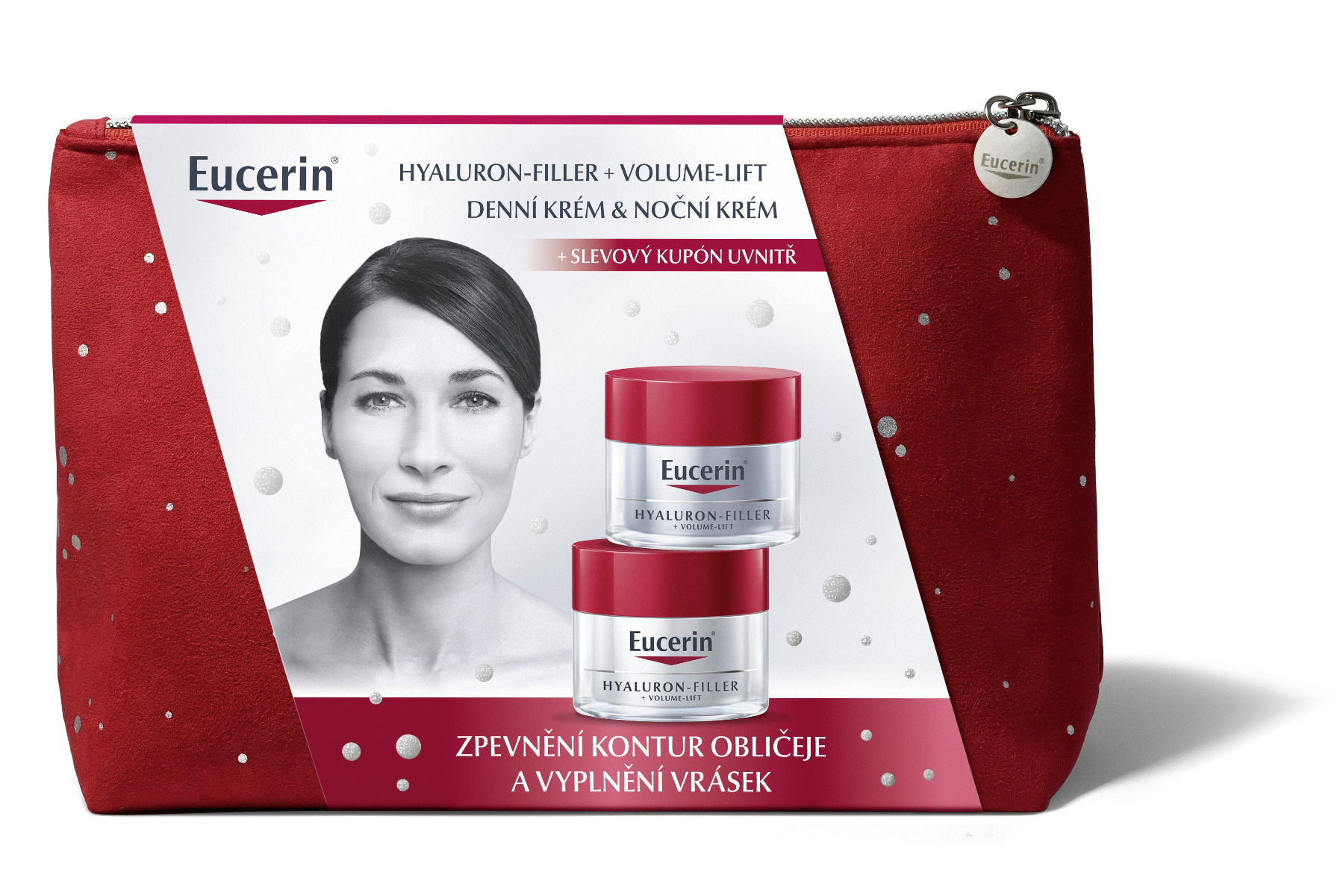 Eucerin Hyaluron-Filler + Volume-Lift vánoční kazeta 2021 Eucerin