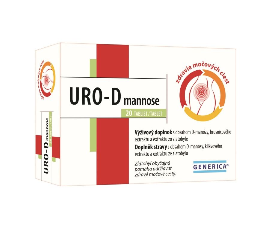 Generica URO-D mannose 20 tablet Generica