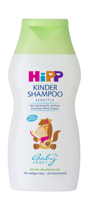 Hipp BabySanft Dětský šampon s kondicionérem 200 ml Hipp