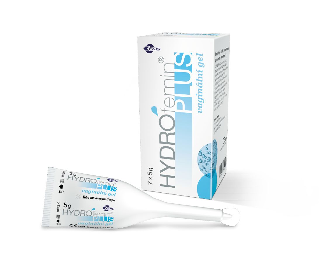 Hydrofemin Plus vaginální gel 7x5 g Hydrofemin