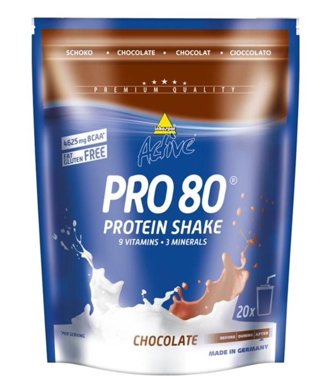 Inkospor Active PRO 80 brazilská čokoláda proteinový shake 500 g Inkospor