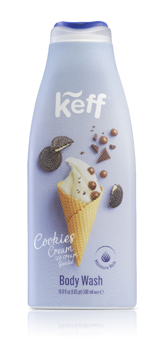 Keff Mycí gel Krémové sušenky 500 ml Keff